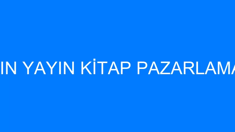 YÜZDE İKİ BASIN YAYIN KİTAP PAZARLAMA SANAYİ VE Tİ
