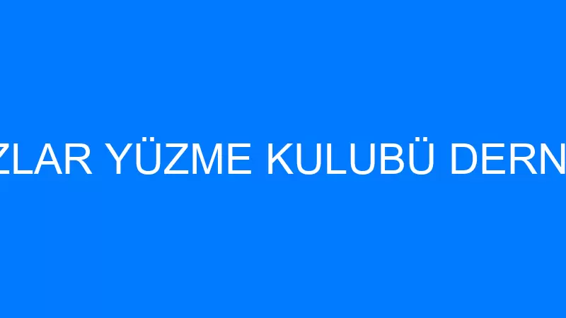 KOCAELİ YILDIZLAR YÜZME KULUBÜ DERNEĞİ İKTİSADİ İŞ
