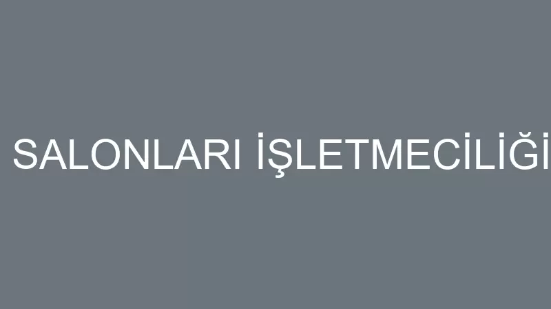M.O.S.T. SPOR SALONLARI İŞLETMECİLİĞİ TİCARET VE S