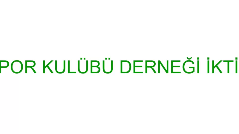 DENİZ YÜZME SPOR KULÜBÜ DERNEĞİ İKTİSADİ İŞLETMESİ