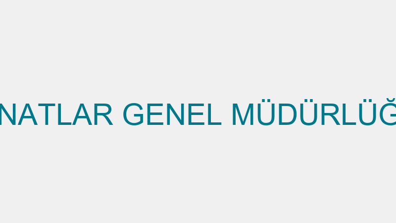 İZMİR GÜZEL SANATLAR GENEL MÜDÜRLÜĞÜ - İZMİR DEVLE