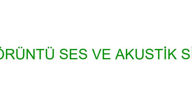 BEATUS IŞIK GÖRÜNTÜ SES VE AKUSTİK SİSTEMLERİ (Mes