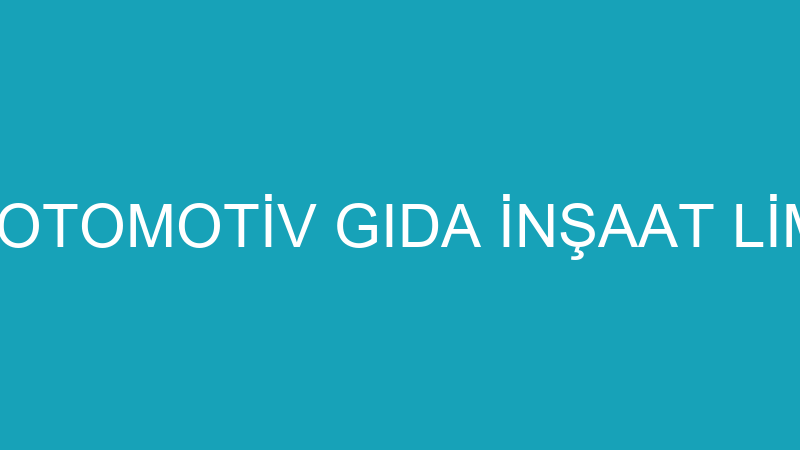 DEFİLE GİYİM OTOMOTİV GIDA İNŞAAT LİMİTED ŞİRKETİ
