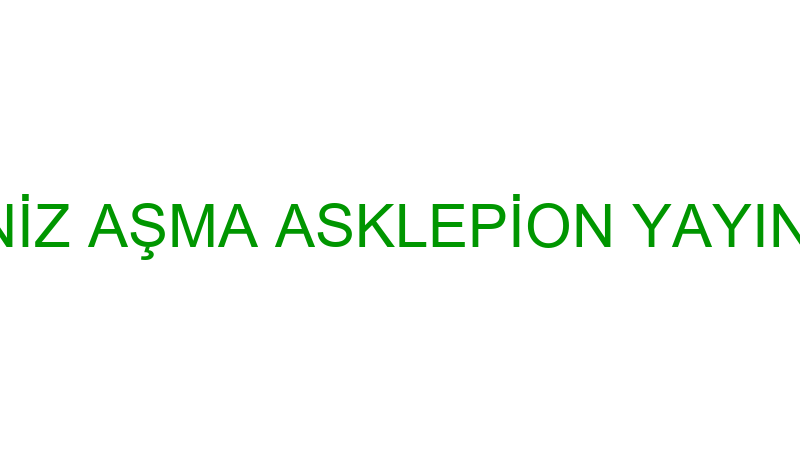 DENİZ AŞMA ASKLEPİON YAYINEVİ