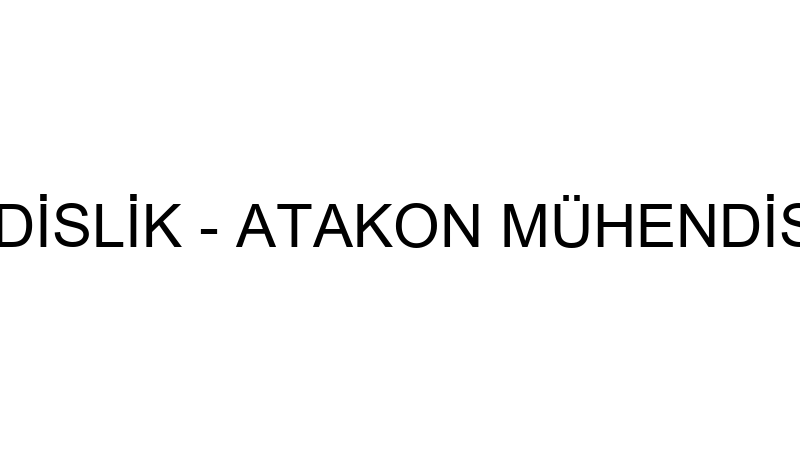 Atakon Mühendi̇sli̇k - Atakon Mühendi̇sli̇k İnşaat Mek logosu