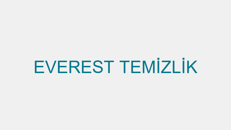 EVEREST TEMİZLİK
