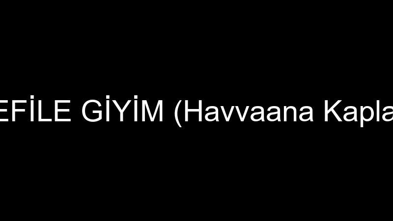 DEFİLE GİYİM (Havvaana Kaplan)