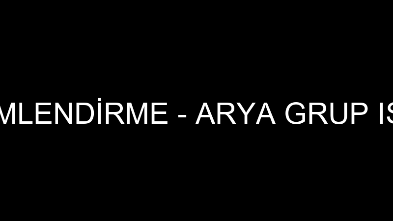 ARYA GRUP İKLİMLENDİRME - ARYA GRUP ISITMA SOĞUTMA