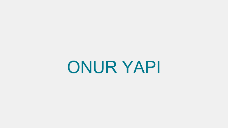 ONUR YAPI