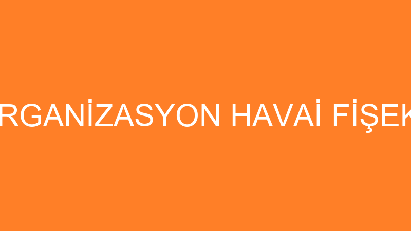 MUSTAFA KOÇ ORGANİZASYON HAVAİ FİŞEK AV VE DOĞA SP
