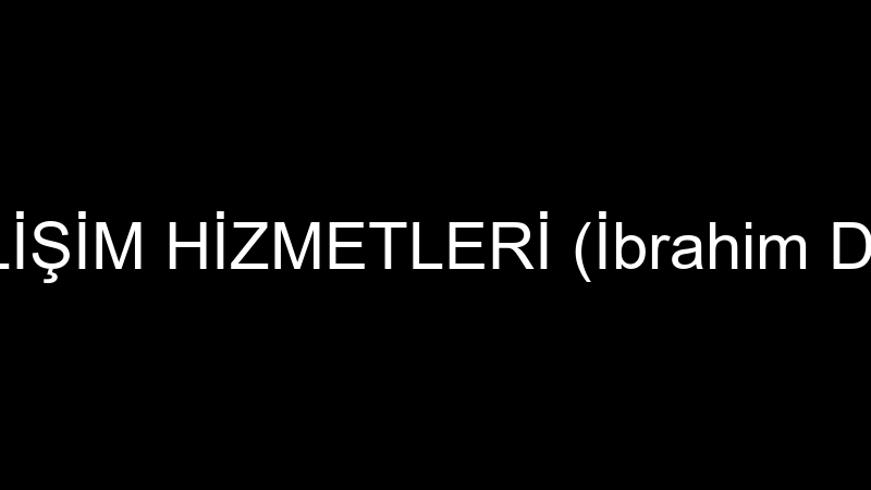 İTS BİLİŞİM HİZMETLERİ (İbrahim Durmaz)