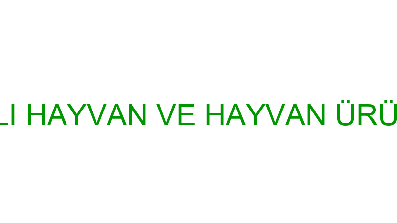 PETTEK K9 CANLI HAYVAN VE HAYVAN ÜRÜNLERİ BAKIM VE