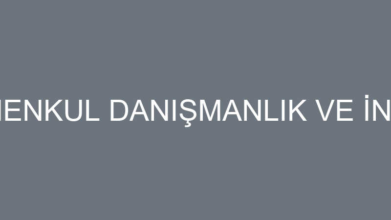 DEFİNE GAYRİMENKUL DANIŞMANLIK VE İNŞAAT SANAYİ Tİ