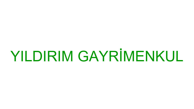 YILDIRIM GAYRİMENKUL