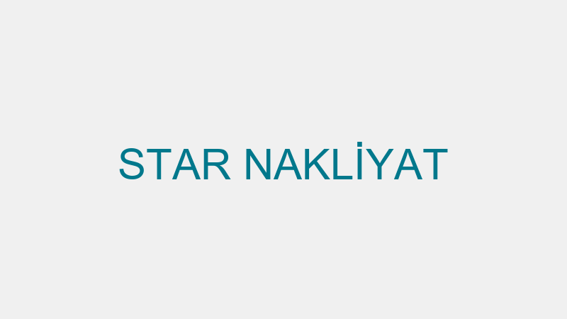 STAR NAKLİYAT