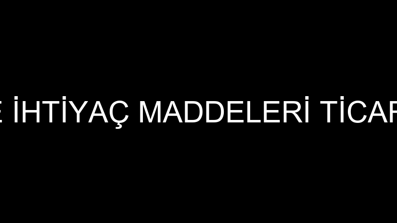 GİTAŞ GIDA VE İHTİYAÇ MADDELERİ TİCARET VE SANAYİ