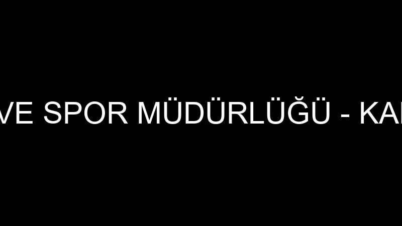 BESNİ GENÇLİK VE SPOR MÜDÜRLÜĞÜ - KAPALI SPOR SALO