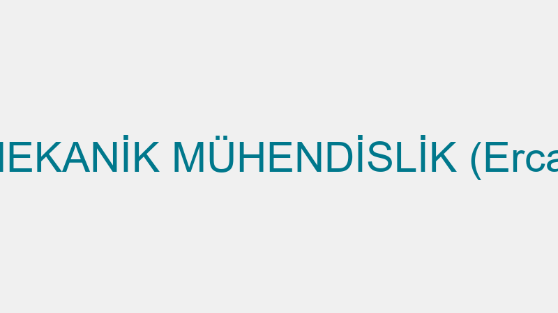 YAPI MEKANİK MÜHENDİSLİK (Ercan Atar)