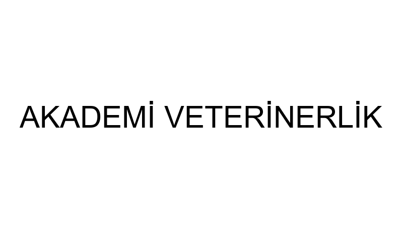 AKADEMİ VETERİNERLİK