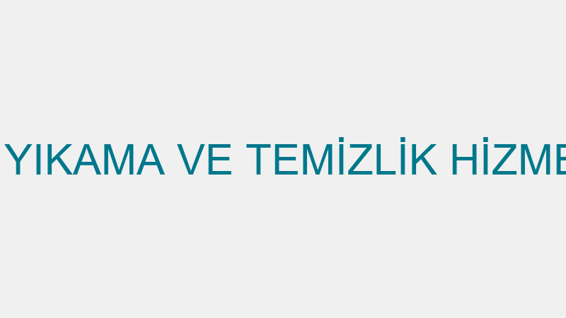 ÖZ GÜRELLER ÇAMAŞIR YIKAMA VE TEMİZLİK HİZMETLERİ TİCARET LTD.ŞTİ.