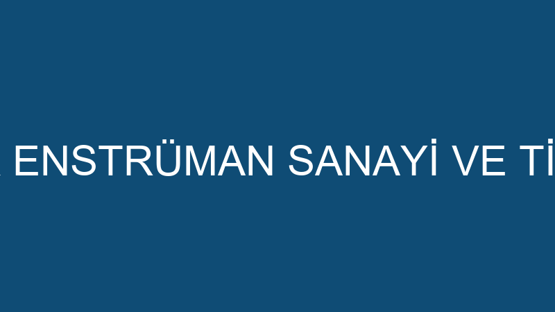 PİYANO TEKNİK ENSTRÜMAN SANAYİ VE TİCARET LİMİTED