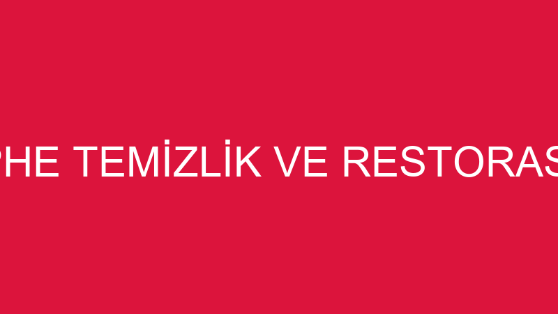 AREN GRUP CEPHE TEMİZLİK VE RESTORASYON TİCARET Lİ