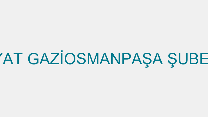 AKDENİZ NAKLİYAT GAZİOSMANPAŞA ŞUBESİ - AKDENİZ NA