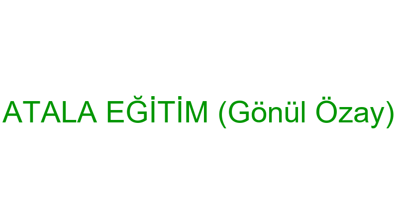 Atala Eği̇ti̇m (Gönül Özay) logosu