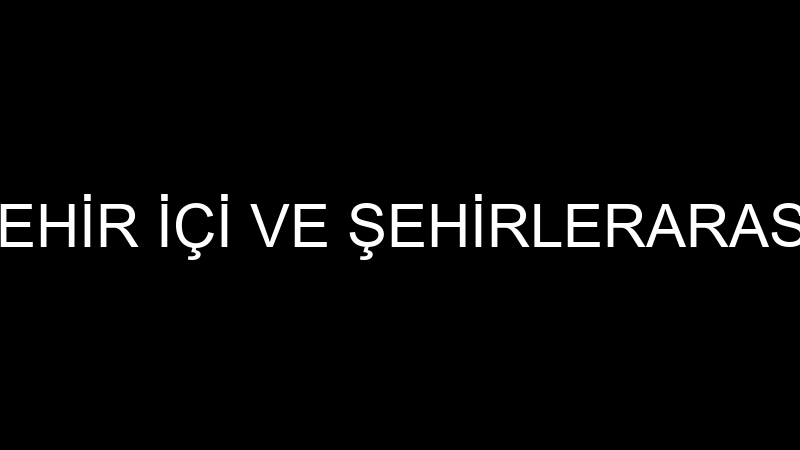 ALİ COŞKUN ŞEHİR İÇİ VE ŞEHİRLERARASI NAKLİYE- ALİ