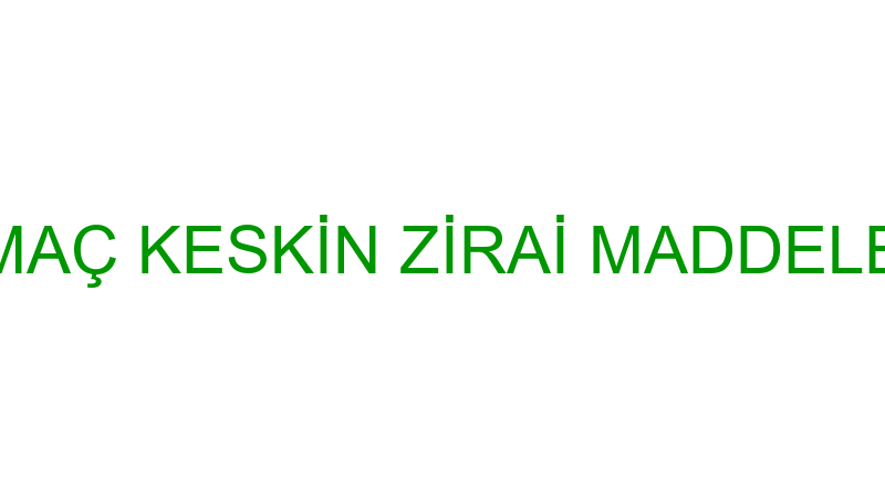 Amaç Keski̇n Zi̇rai̇ Maddeler logosu