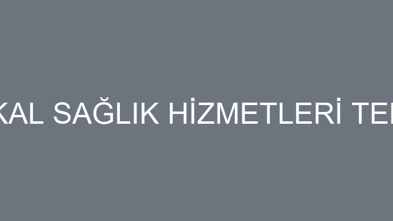 ANADOLU MEDİKAL SAĞLIK HİZMETLERİ TEMİZLİK YEMEK O