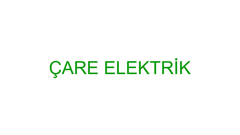 ÇARE ELEKTRİK