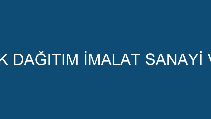 KORPAŞ İÇECEK DAĞITIM İMALAT SANAYİ VE TİCARET LİM