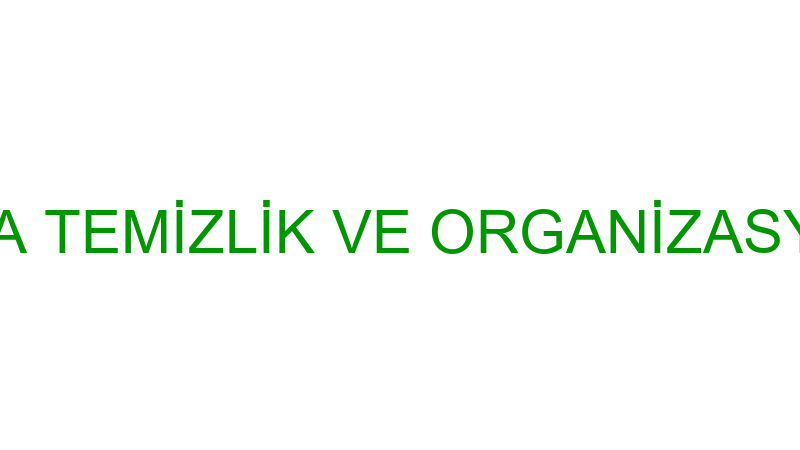 NİSA TEMİZLİK VE ORGANİZASYON