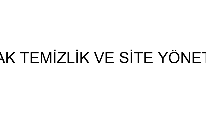 LAVANTA EMLAK TEMİZLİK VE SİTE YÖNETİMİ LİMİTED Şİ
