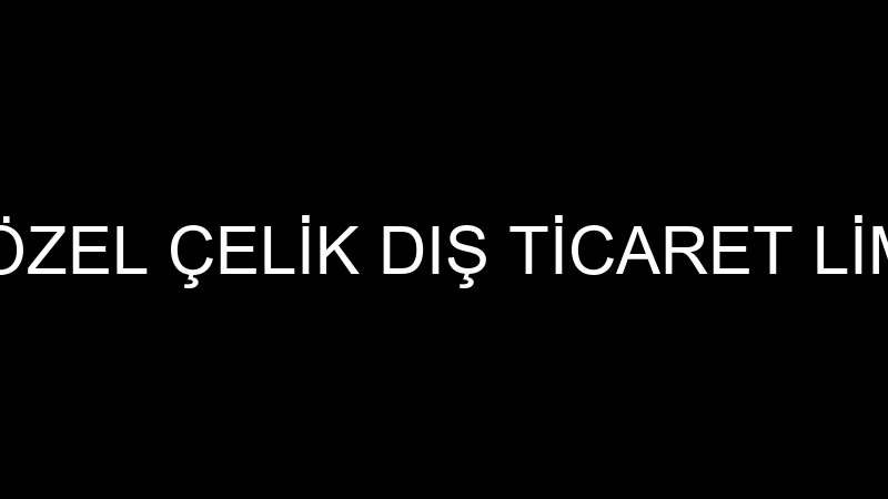 EVP TURKEY ÖZEL ÇELİK DIŞ TİCARET LİMİTED ŞİRKETİ