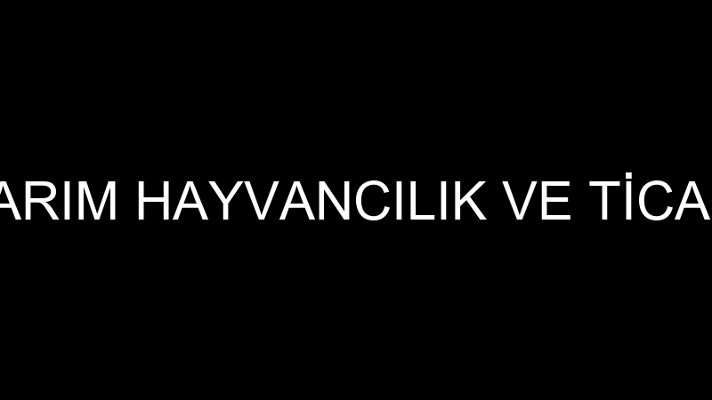 AYDIN SİLAJ TARIM HAYVANCILIK VE TİCARET LİMİTED Ş