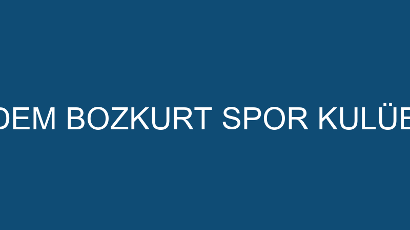 ADEM BOZKURT SPOR KULÜBÜ