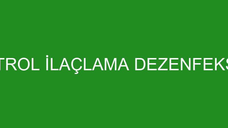 NOVİ PEST KONTROL İLAÇLAMA DEZENFEKSİYON LİMİTED Ş