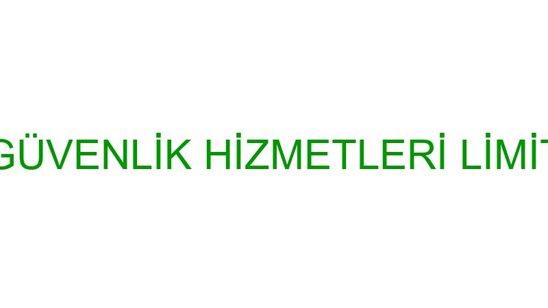 24SS ÖZEL GÜVENLİK HİZMETLERİ LİMİTED ŞİRKETİ