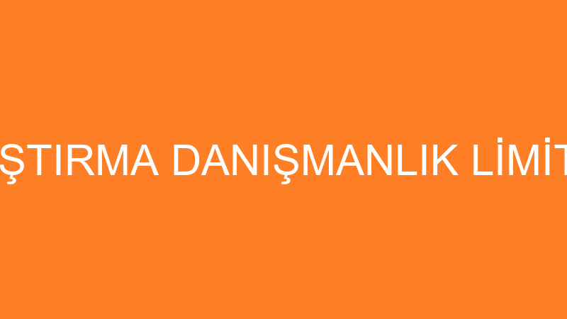 HUKUK ARAŞTIRMA DANIŞMANLIK LİMİTED ŞİRKETİ