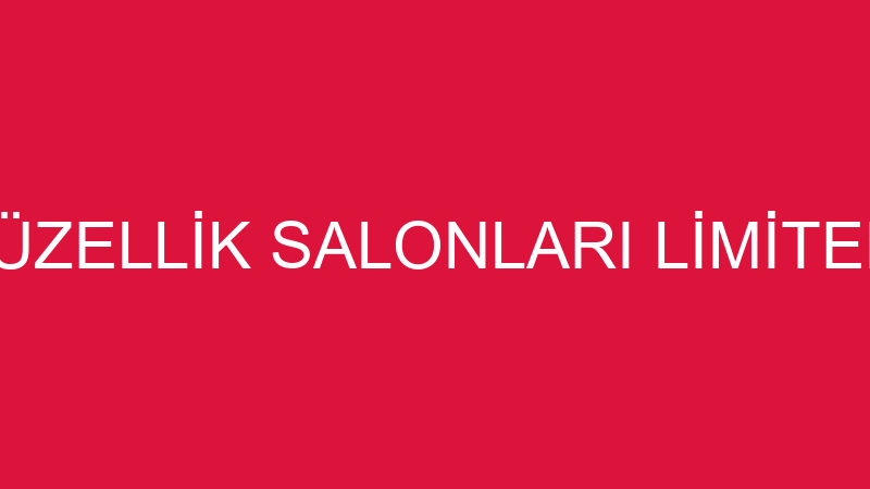 SVALİN GÜZELLİK SALONLARI LİMİTED ŞİRKETİ - Green Turkey Öğrenci̇ Hi̇zmetleri̇ Ve Genel Ti̇caret L -  