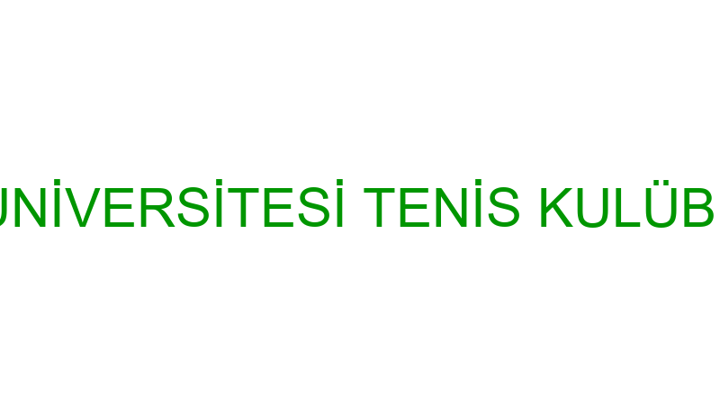 CELAL BAYAR ÜNİVERSİTESİ TENİS KULÜBÜ DERNEĞİ İKTİ