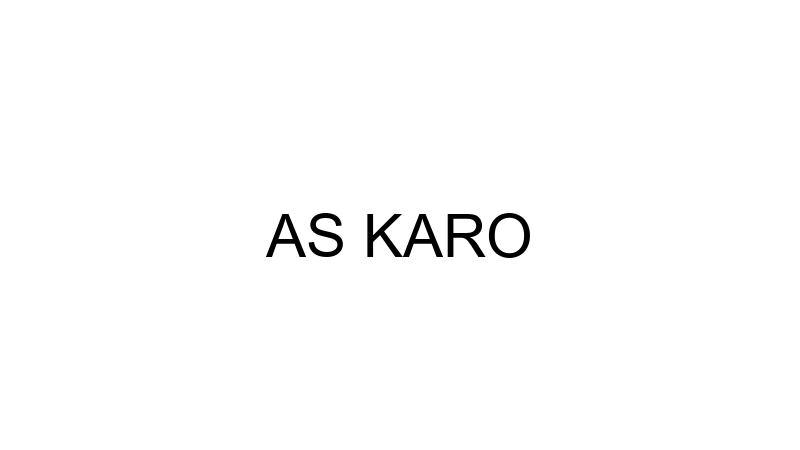 AS KARO