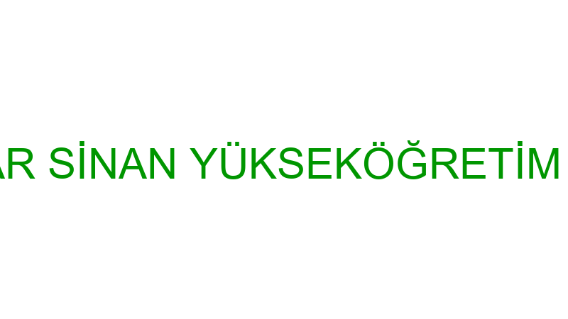 MEB - ÖZEL MİMAR SİNAN YÜKSEKÖĞRETİM ERKEK ÖĞRENCİ
