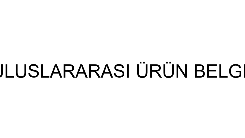 ARTENA KALİTE ULUSLARARASI ÜRÜN BELGELENDİRME TEST