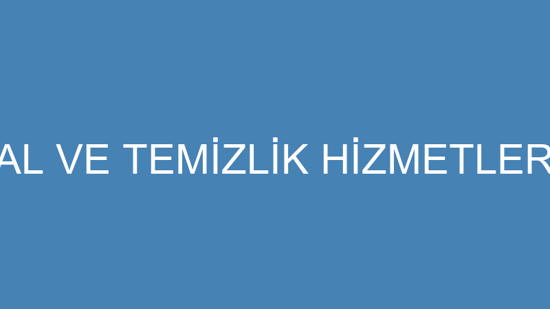 HANEDAN SOSYAL VE TEMİZLİK HİZMETLERİ ASANSÖR SİST
