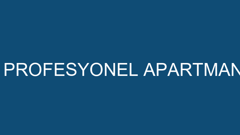 UYGAR YÖNETİM PROFESYONEL APARTMAN SİTE VE BİNA TE