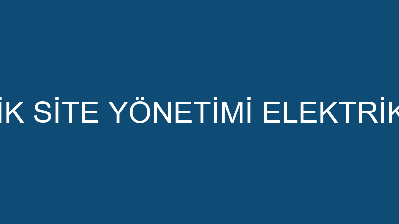GEZER TEMİZLİK SİTE YÖNETİMİ ELEKTRİK İNŞAAT TİCAR
