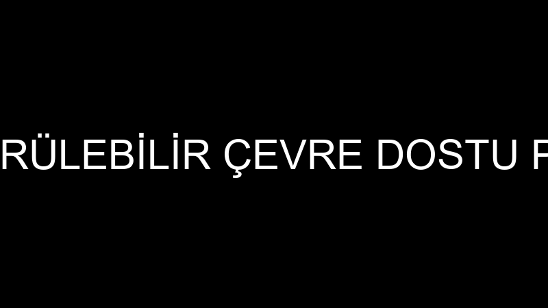 EKOPLAS SÜRDÜRÜLEBİLİR ÇEVRE DOSTU PEYZAJ & MİMARL